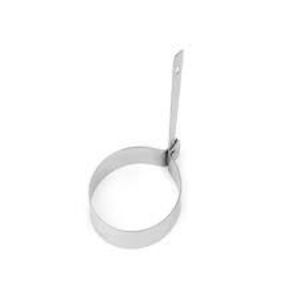 like NEW set of 2 Fox run silver stainless steel egg fry ring not in package